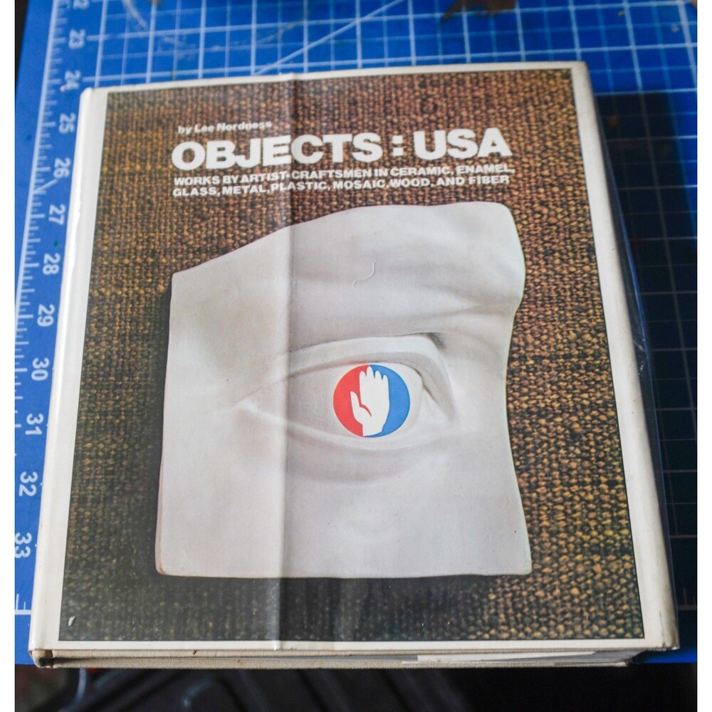 1970 Objects USA Crafts Studio Pottery Glass Jewelry Wood Artisan Survey Masters